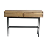 Libra Interiors Maddox 2 Drawer Console Table