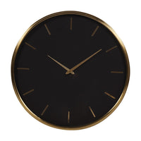 Libra Interiors Dial Wall Clock Black