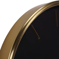 Libra Interiors Dial Wall Clock Black