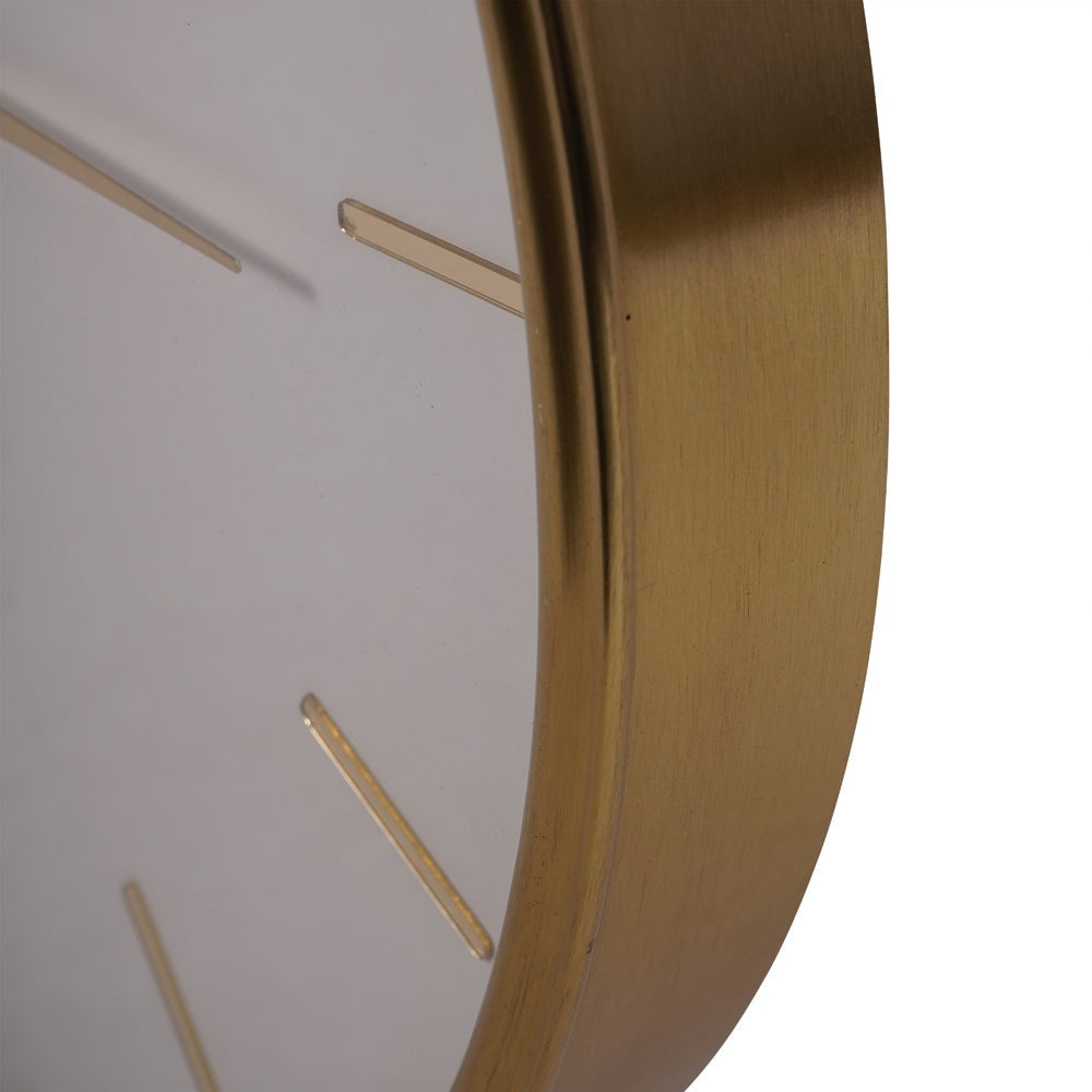 Libra Interiors Dial Wall Clock White