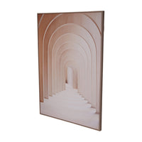 Libra Interiors Distant Arches Framed Canvas