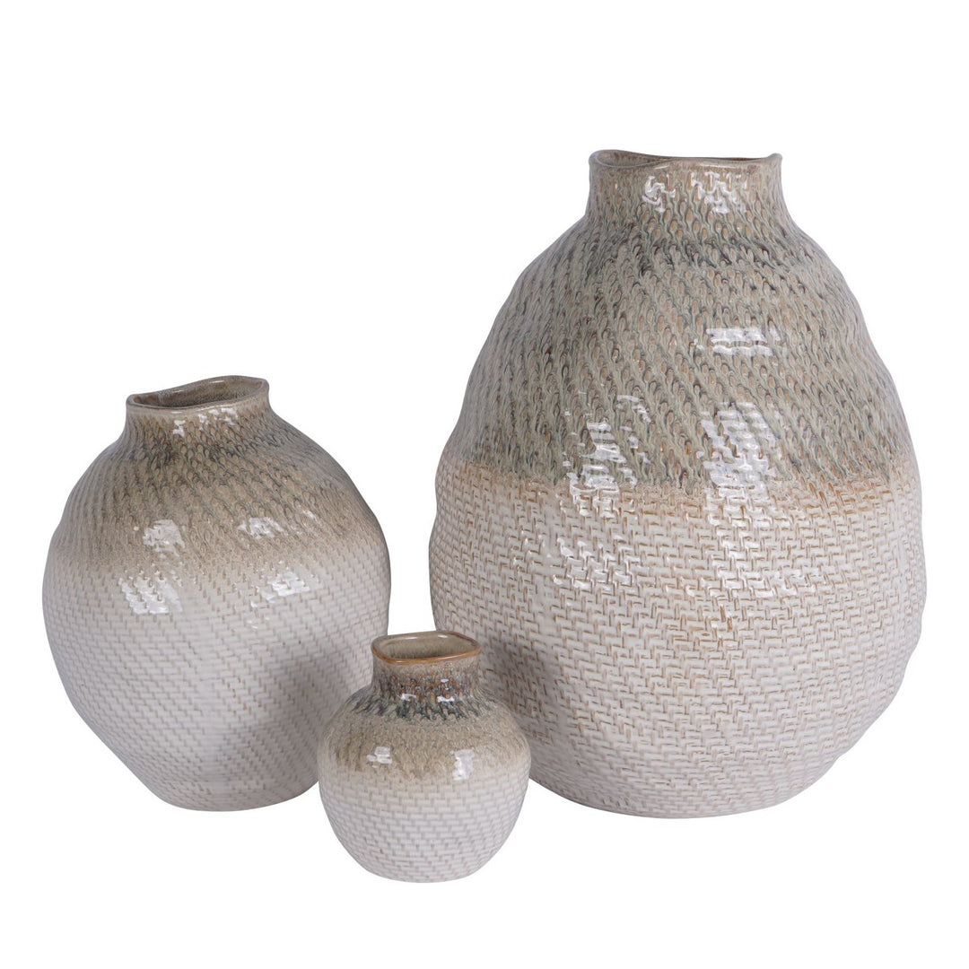 Ceramic Woven Vase Libra 6