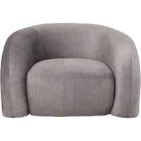 Libra Interiors Casa Curved Snug Chair Grey