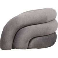 Libra Interiors Casa Curved Snug Chair Grey