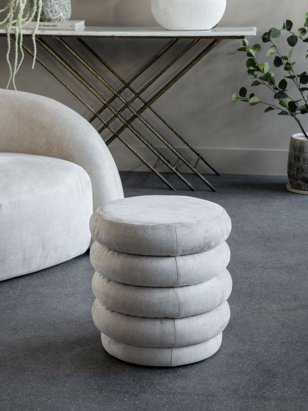 Casa Stool - Cream