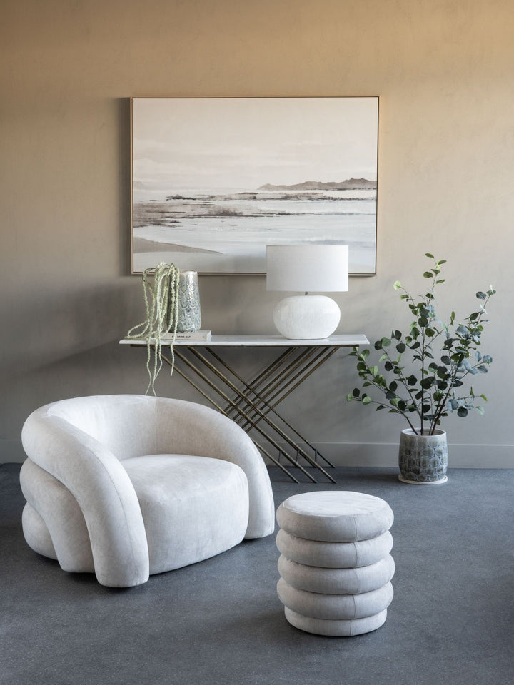 Casa Stool - Cream