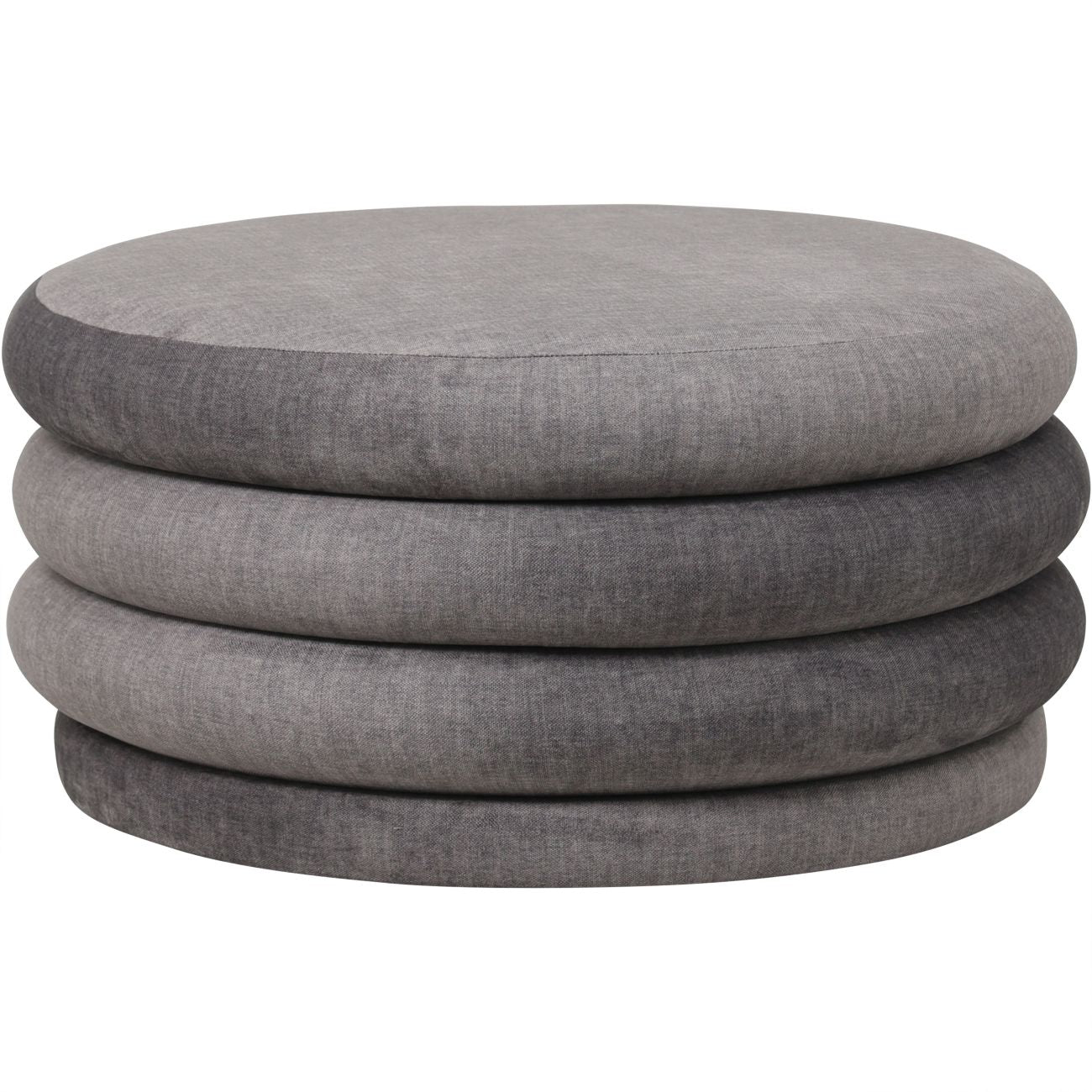 Libra Interiors Casa Storage Ottoman Grey