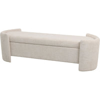 Libra Interiors Casa Storage Bench Taupe