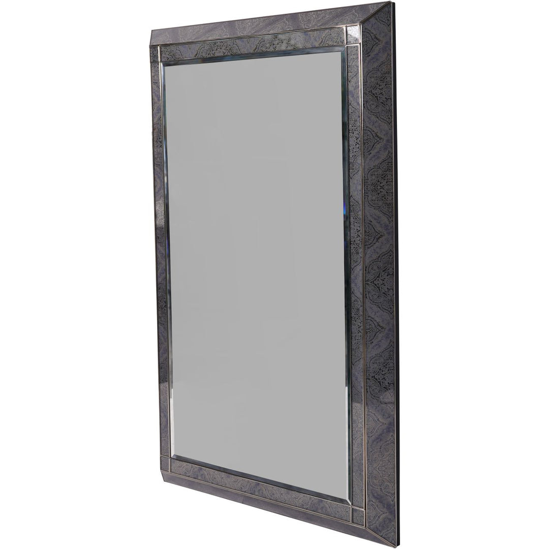 Mandala Pattern Smoked Mirror 60x90cm Libra 2