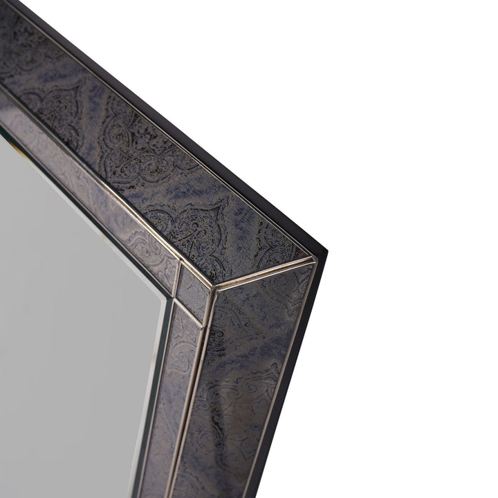 Mandala Pattern Smoked Mirror 60x90cm Libra 4