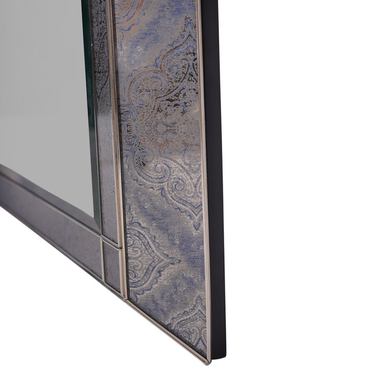 Mandala Pattern Smoked Mirror 60x90cm Libra 5