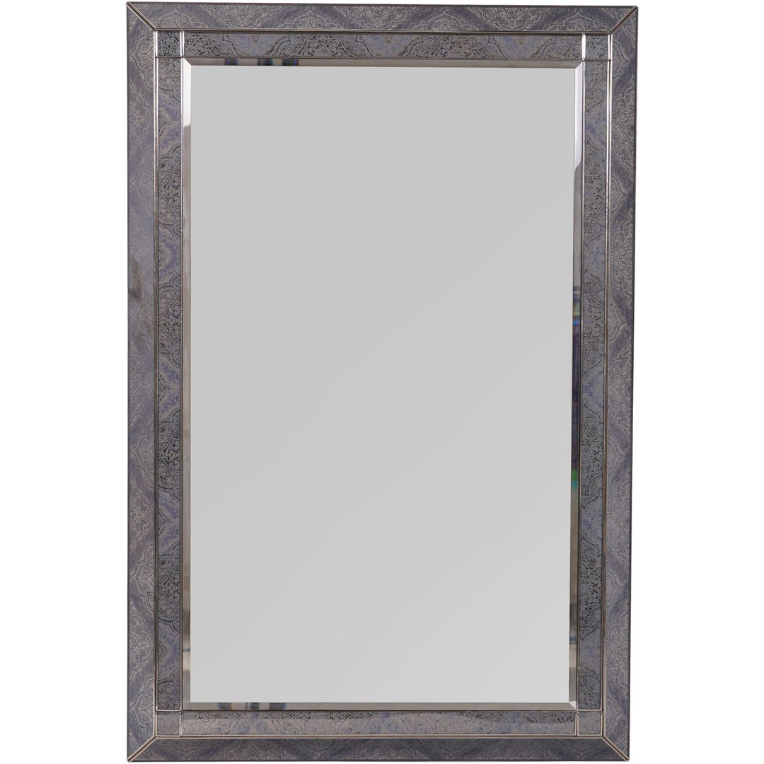 Mandala Pattern Smoked Mirror 60x90cm Libra 1