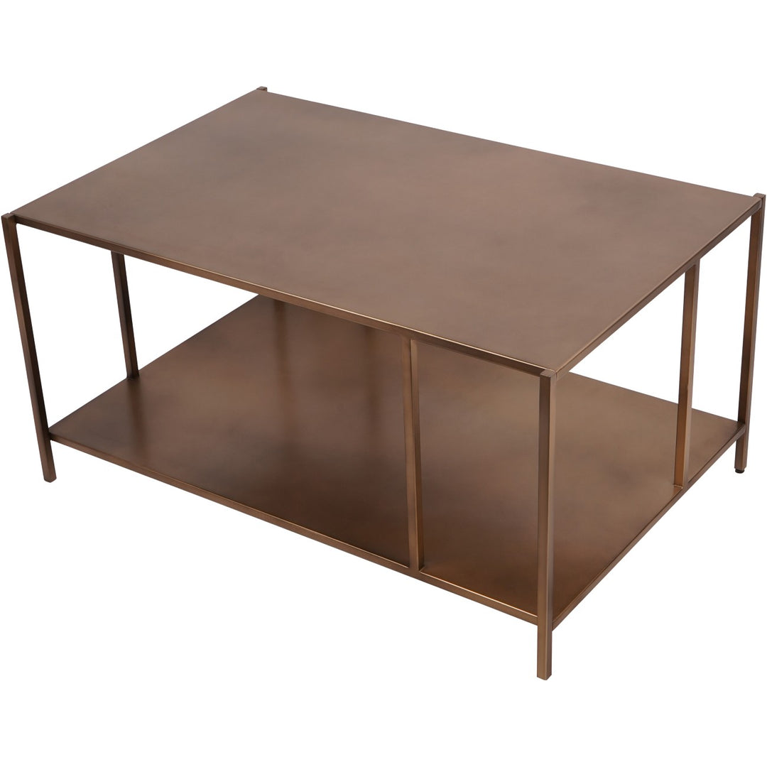 Brooks Coffee Table - Brushed Champagne