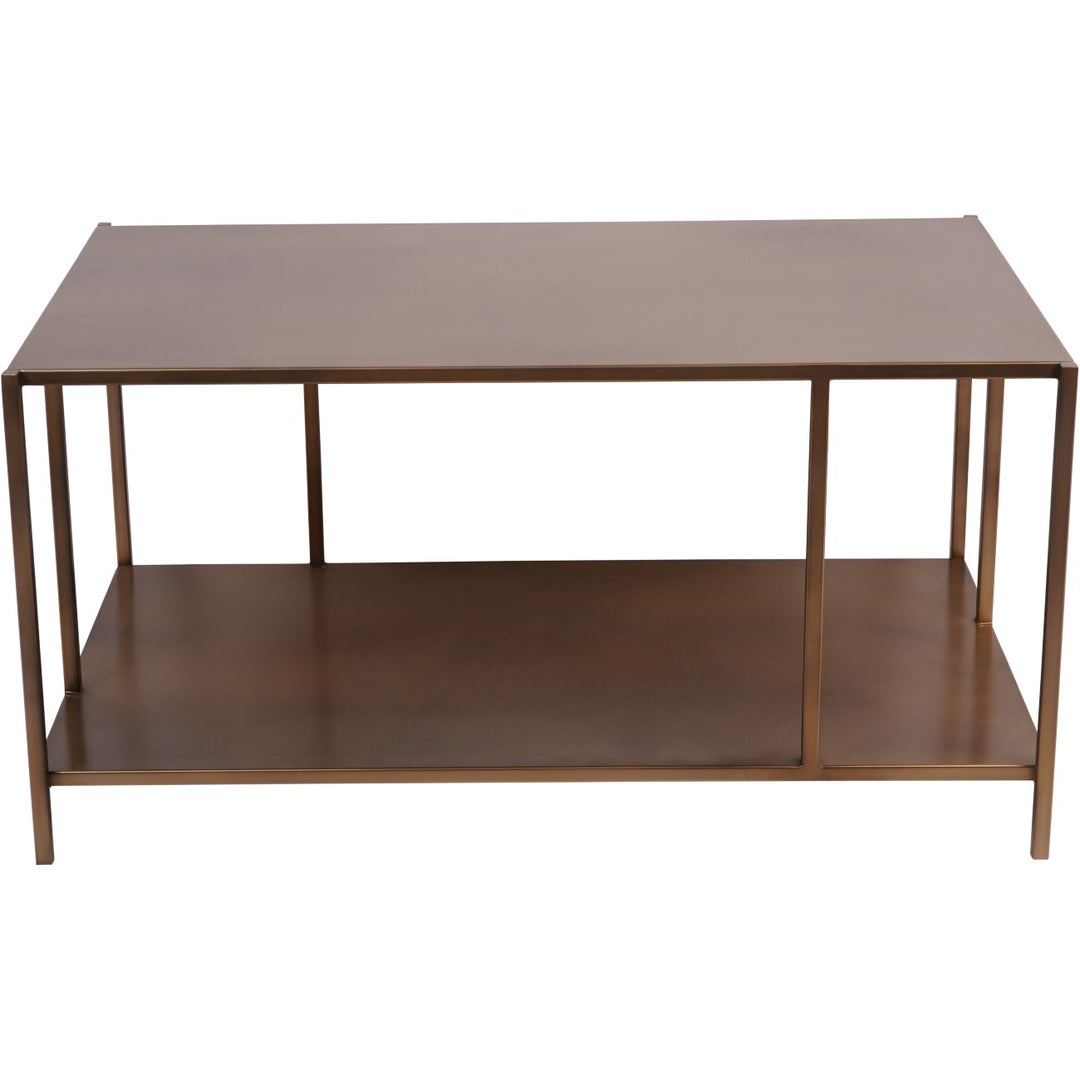 Brooks Coffee Table - Brushed Champagne