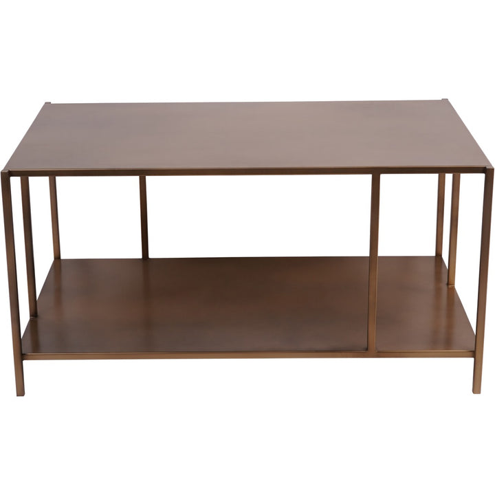 Brooks Coffee Table - Brushed Champagne