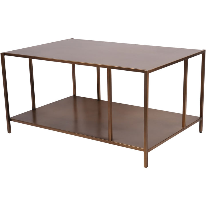 Brooks Coffee Table - Brushed Champagne