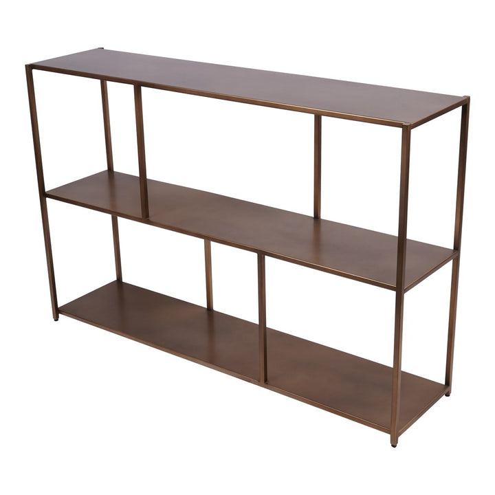 Brooks Console Table - Brushed Champagne