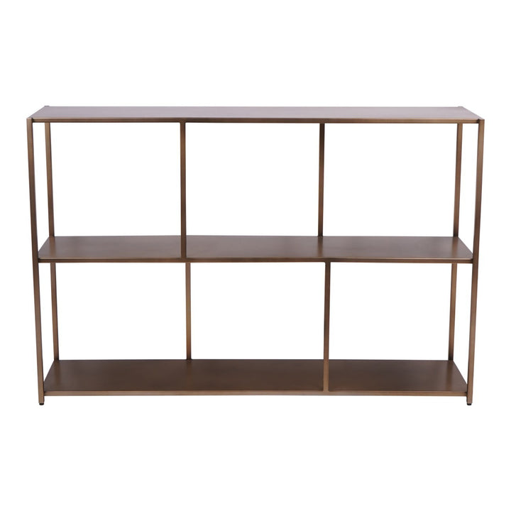 Brooks Console Table - Brushed Champagne