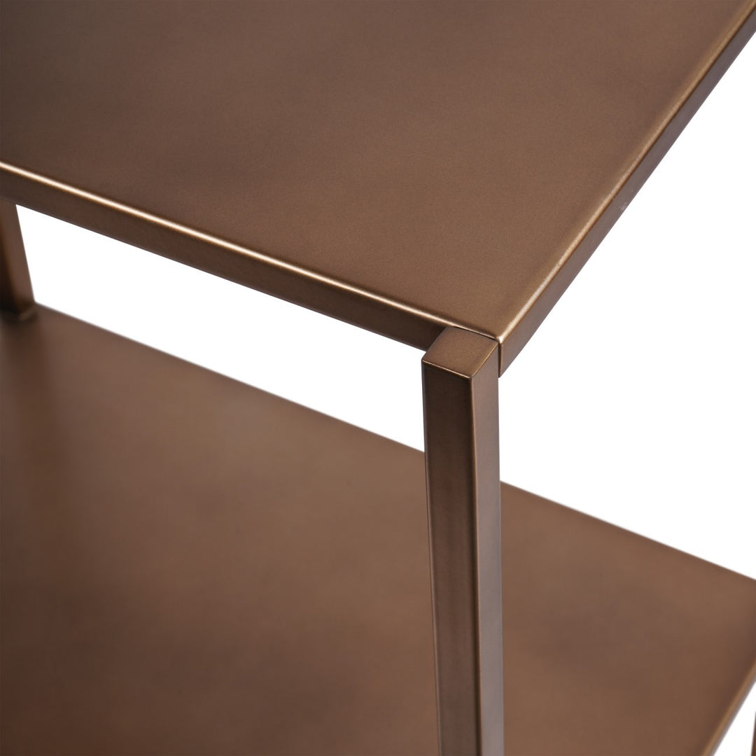 Brooks Console Table - Brushed Champagne