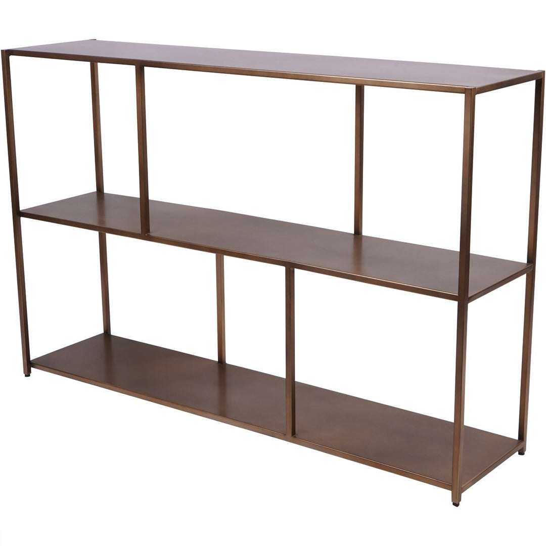 Brooks Console Table - Brushed Champagne