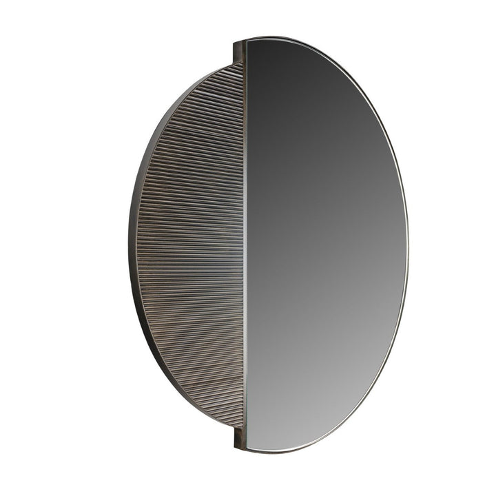 Belvedere Wall Mirror 90cm - Black Libra 4