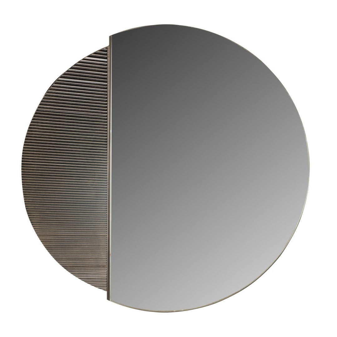 Belvedere Wall Mirror 90cm - Black Libra 1
