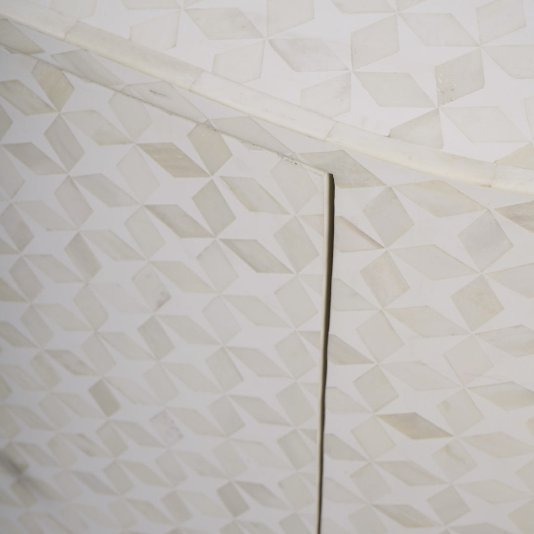 Aspen Bone Inlay Two Door Cabinet Libra 6