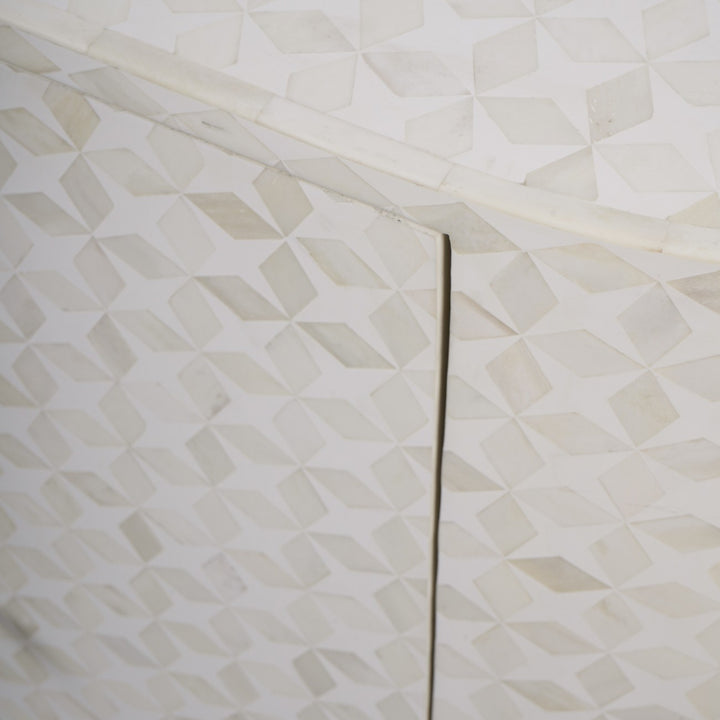 Aspen Bone Inlay Two Door Cabinet Libra 6