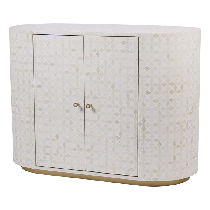Aspen Bone Inlay Two Door Cabinet Libra 3