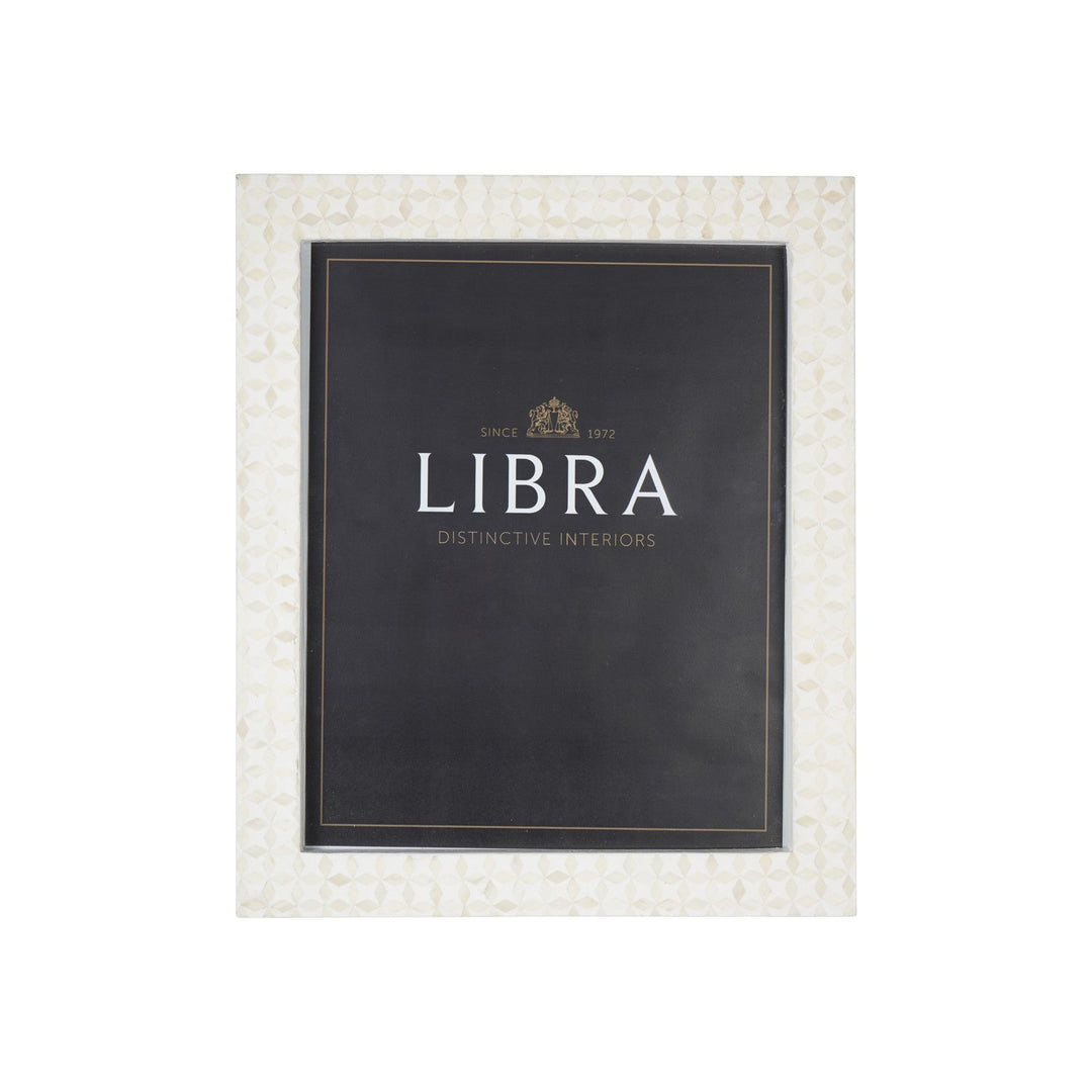 Aspen Bone Inlay Photo Frame - 11x14" Libra 1