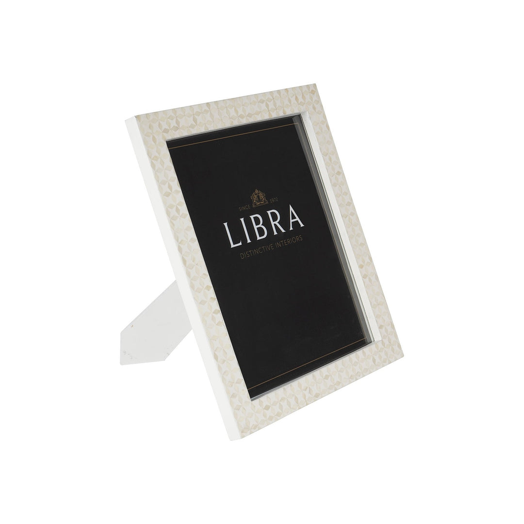 Aspen Bone Inlay Photo Frame - 11x14" Libra 2