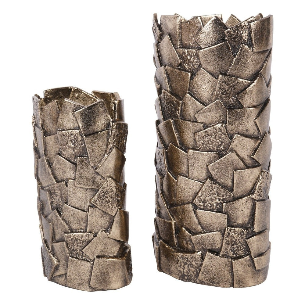 Montrose Cast Aluminium Decorative Vase - 36cm Libra 7