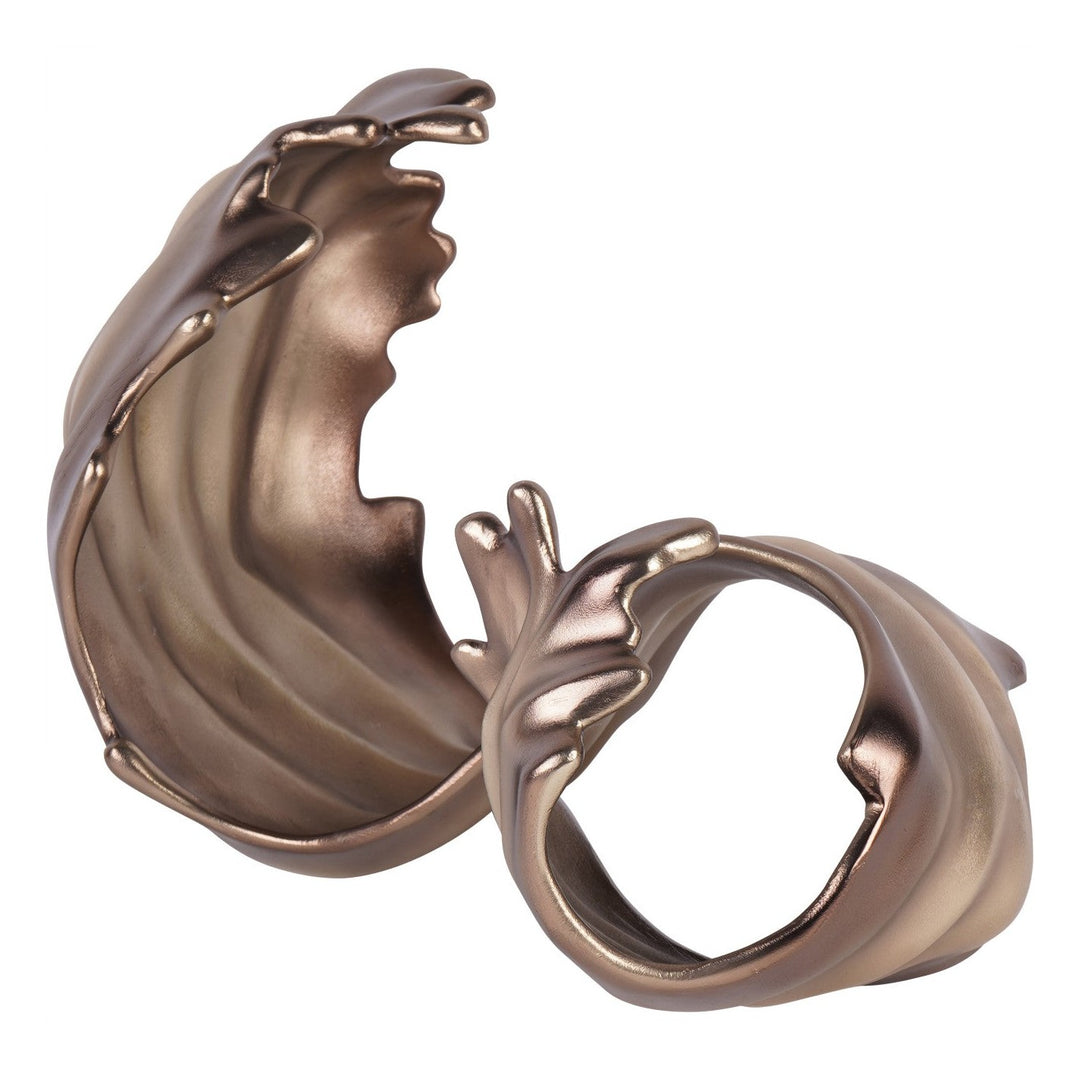 Montrose Decorative Scroll Sculpture - 50x28cm Libra 3