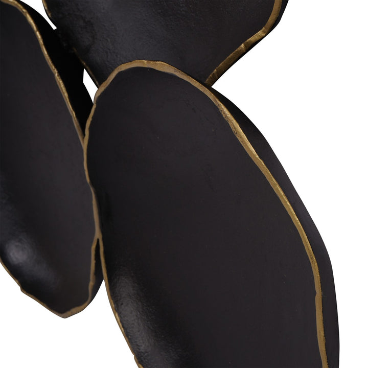 Arlow 5 Disc Wall Art - Black Metal Libra 5