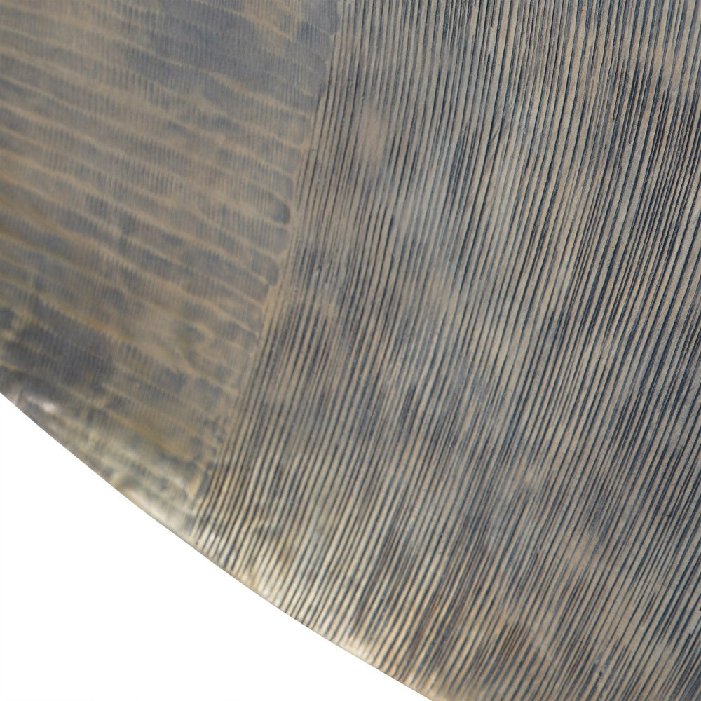 Southwold Round Wall Deco - Antique Brass Libra 5