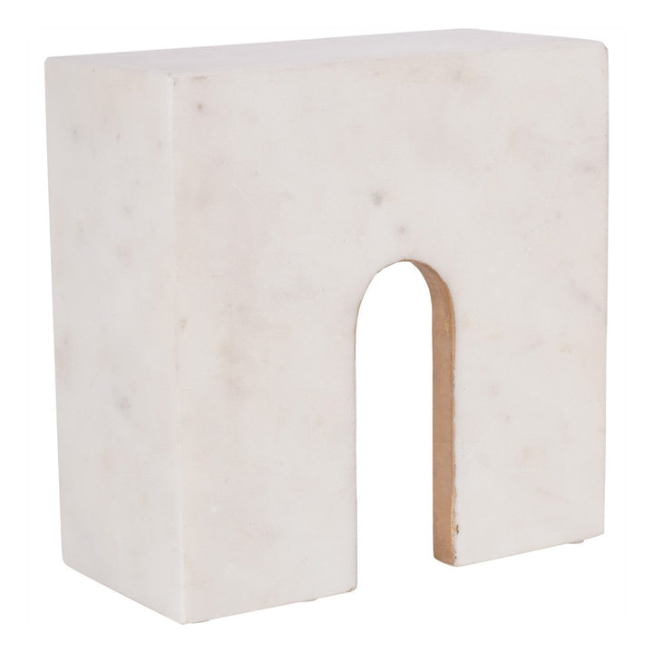 Genoa Decorative Sculpture - White Marble Libra 4