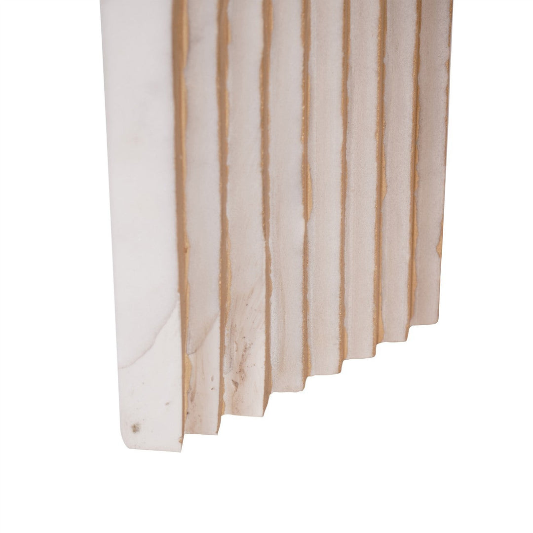 Genoa Decorative Sculpture - White Marble Libra 5