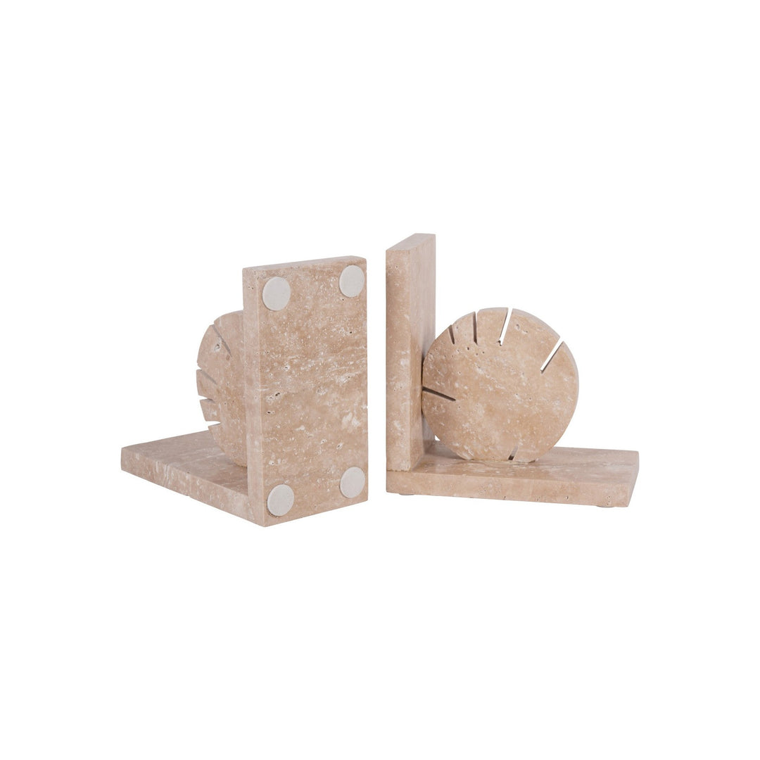 Catania Travertine Marble Bookends Libra 4