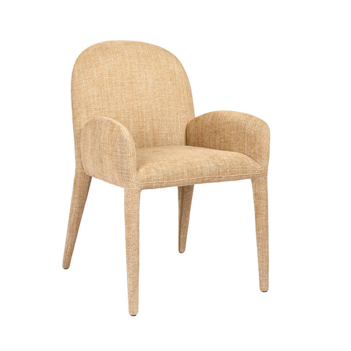 Eska Carver Upholstered Dining Chair Wheat - Beige Libra 4