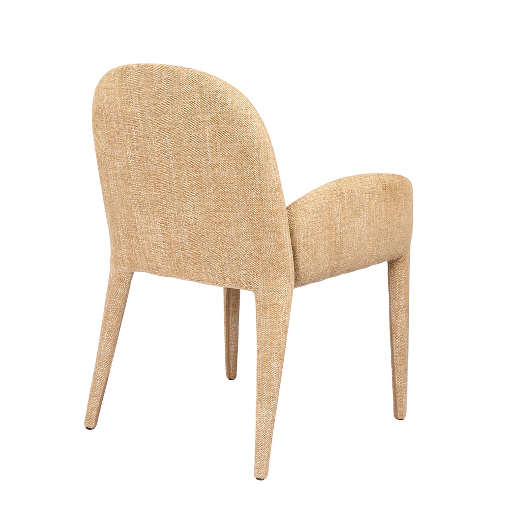 Eska Carver Upholstered Dining Chair Wheat - Beige Libra 5