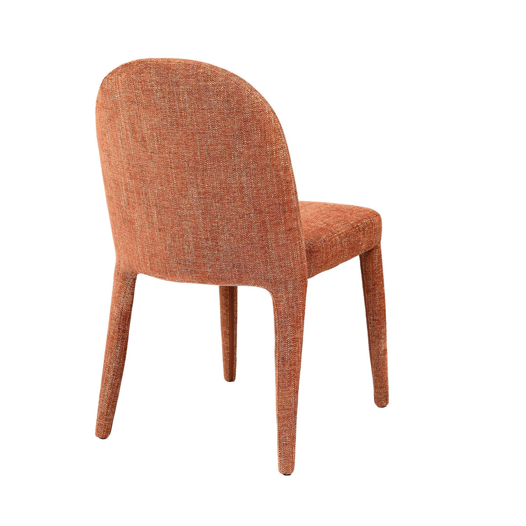 Eska Upholstered Set of 2 Dining Chairs - Brown Libra 5
