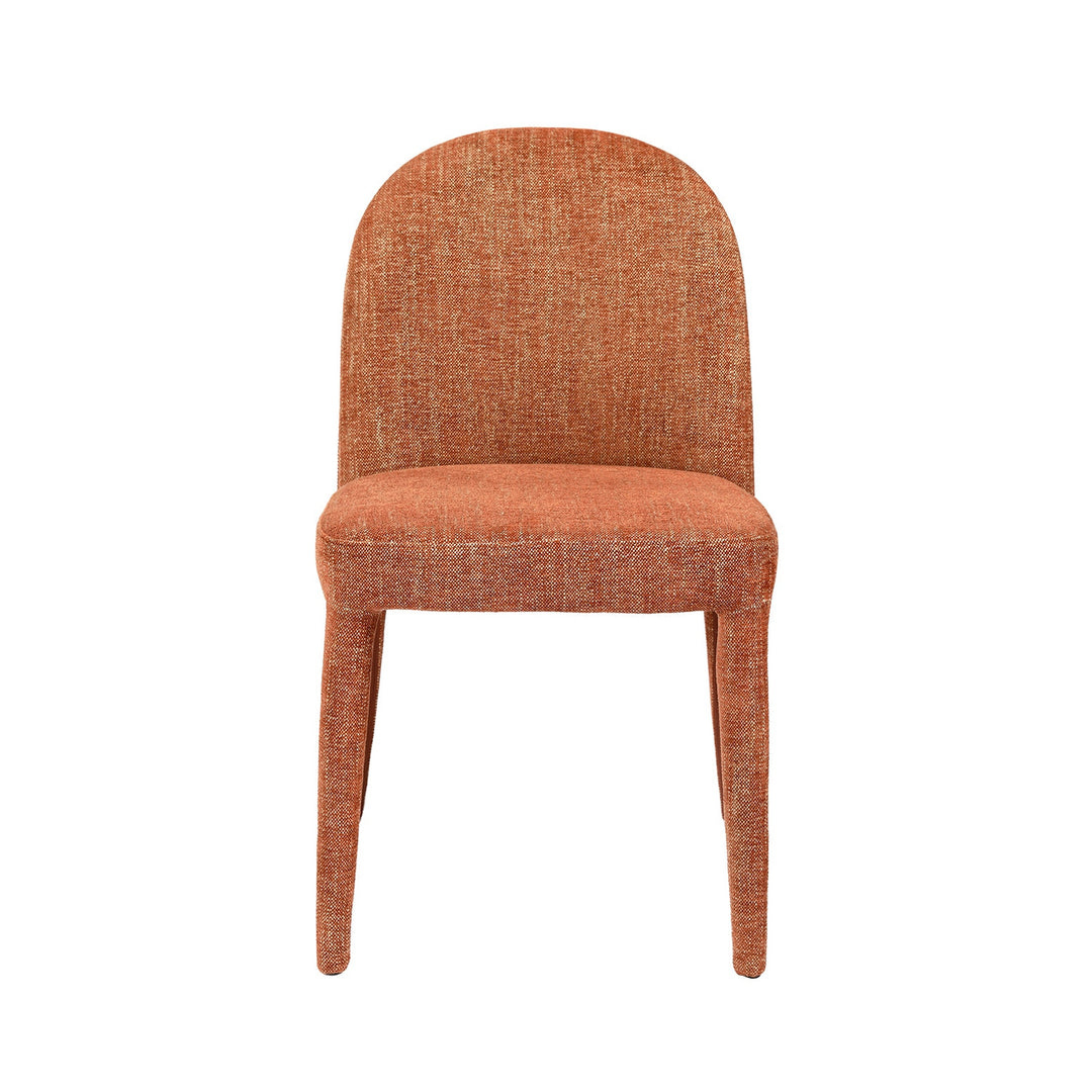 Eska Upholstered Set of 2 Dining Chairs - Brown Libra 1