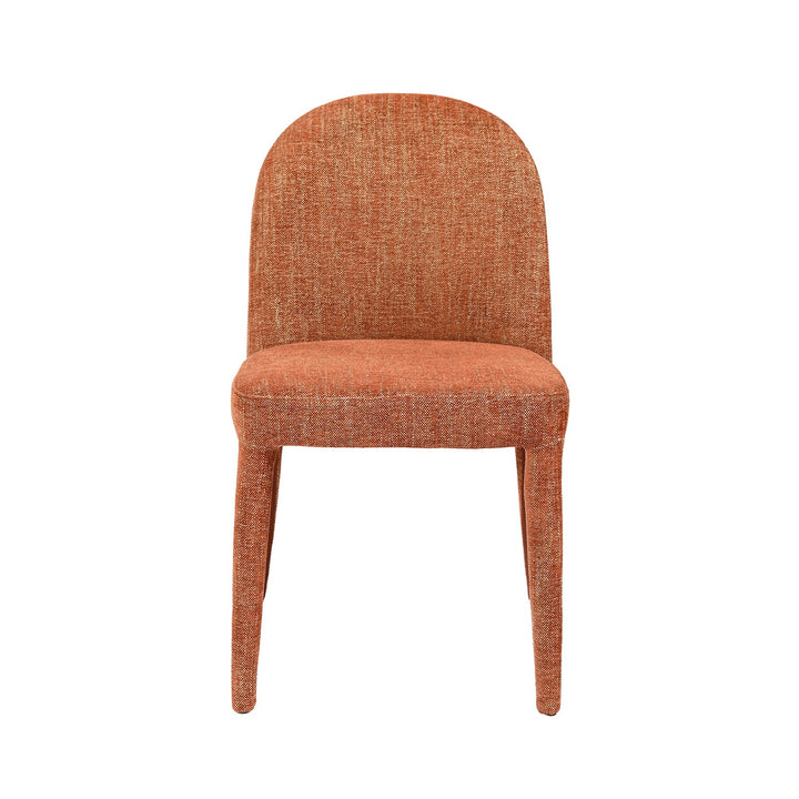 Eska Upholstered Set of 2 Dining Chairs - Brown Libra 1