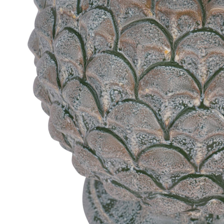 Verona Glazed Ceramic Table Lamp - Green Libra 5