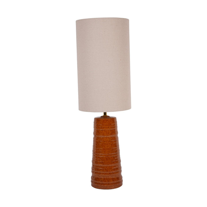 Tivoli Ceramic Table Lamp - Terracotta Libra 1