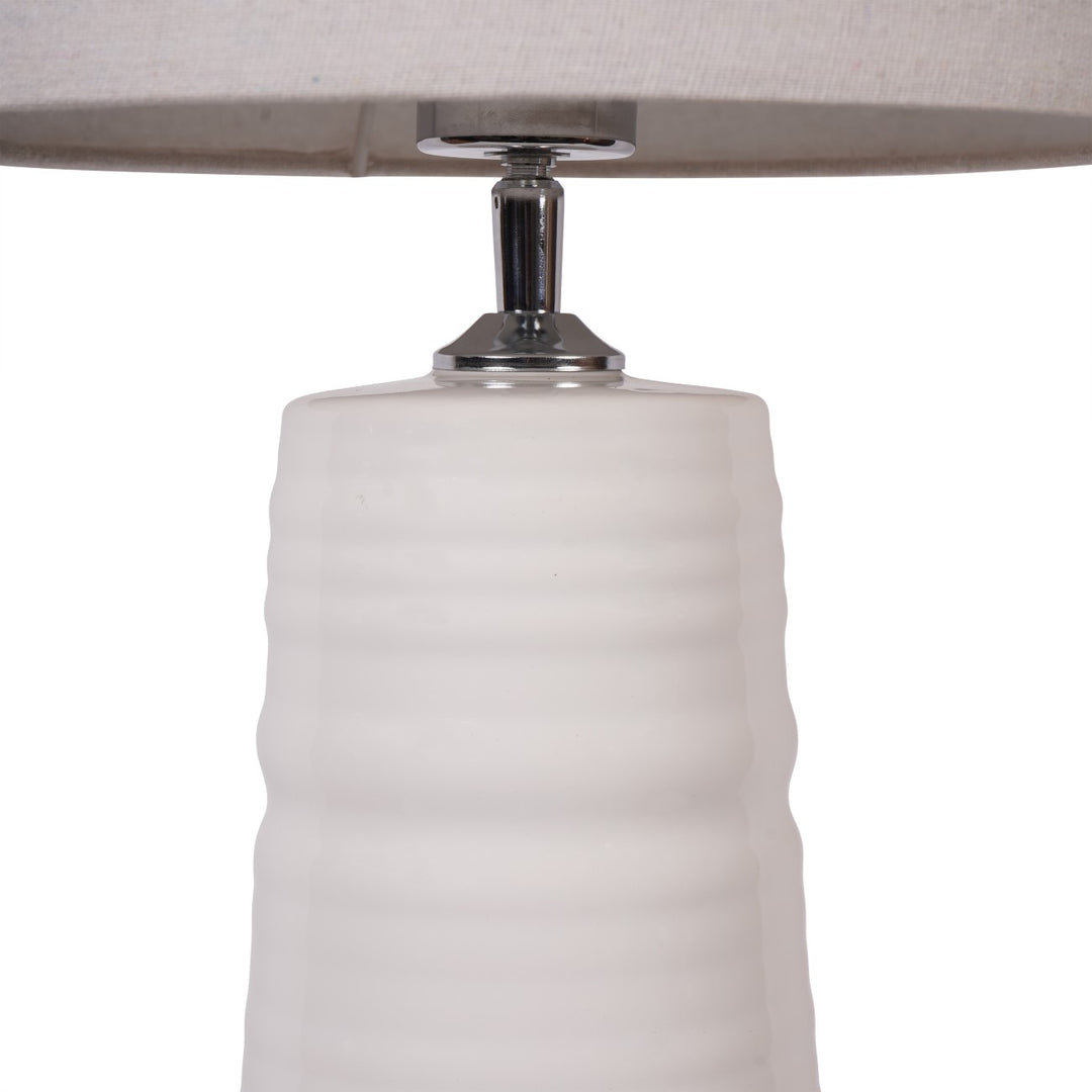 Tivoli Tall Ceramic Floor Lamp - White Libra 3