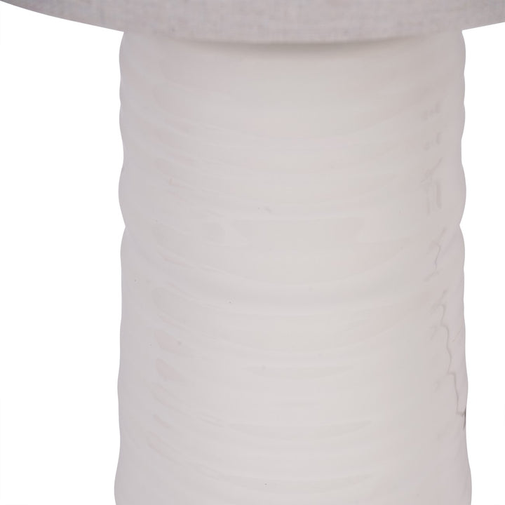 Tivoli Ceramic Table Lamp - White Libra 4