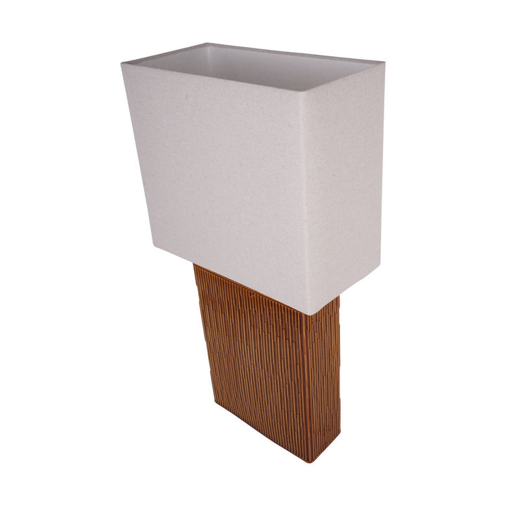 Elk Square Ceramic Lamp - Terracotta Libra 3