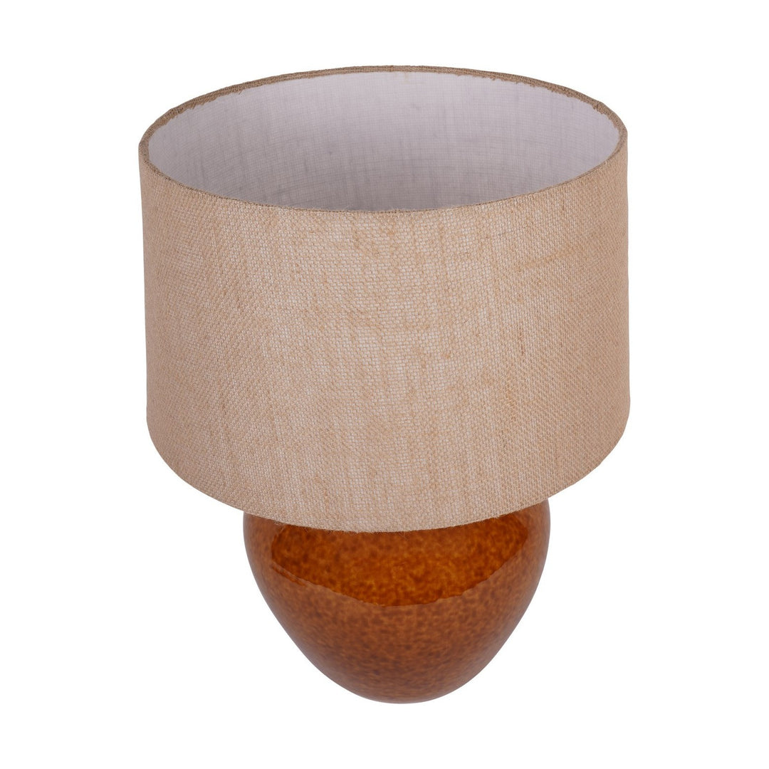 Aubrey Ceramic Table Lamp - Terracotta Libra 3
