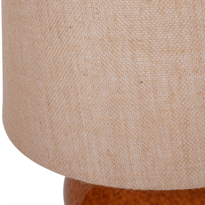 Aubrey Ceramic Table Lamp - Terracotta Libra 4